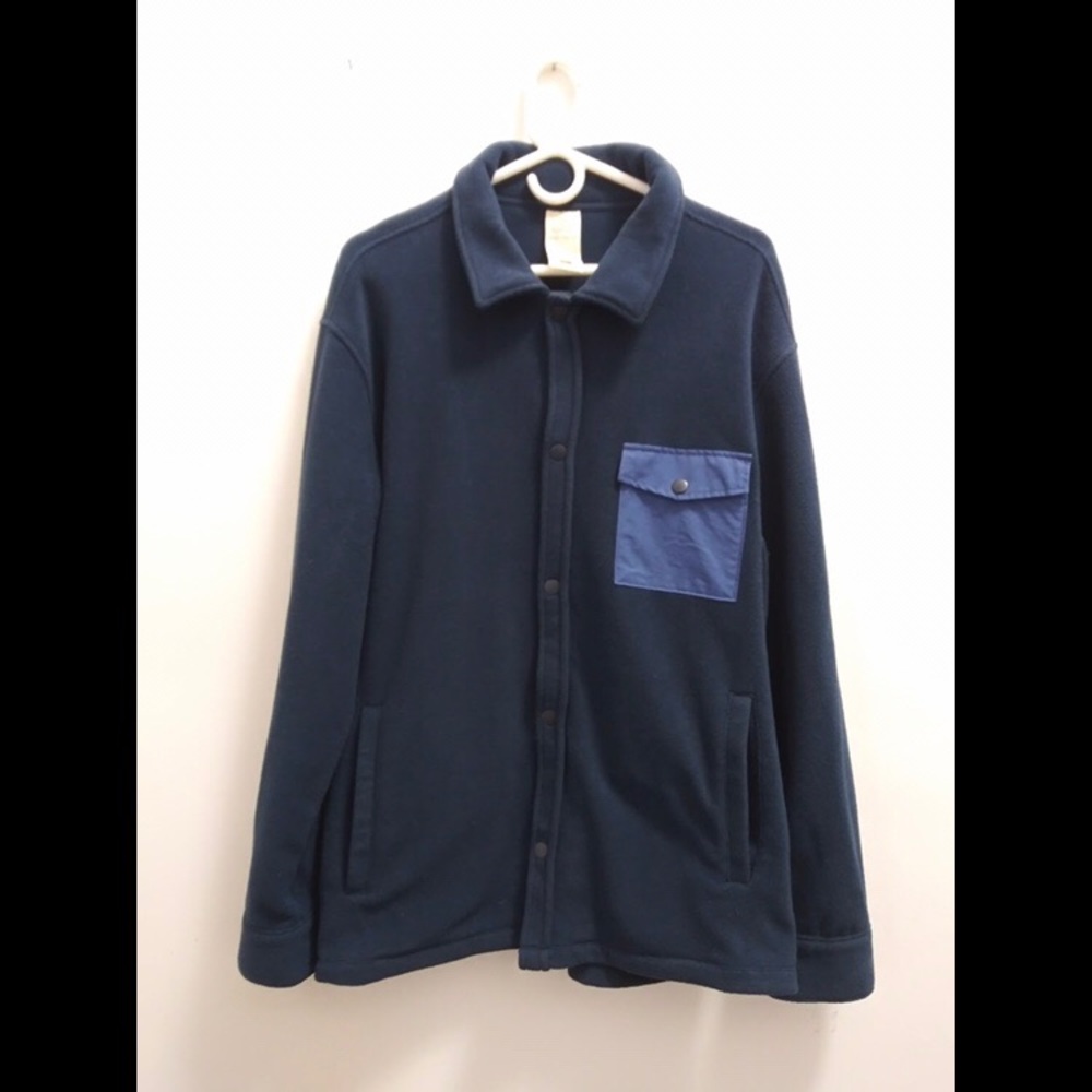 JACK THREAD Fleece Button Down with pocket